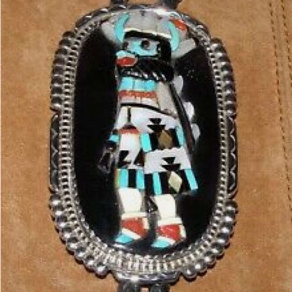 Vintage Beverly & Augustine Pinto Mudhead Bolo - Picture 16 of 16